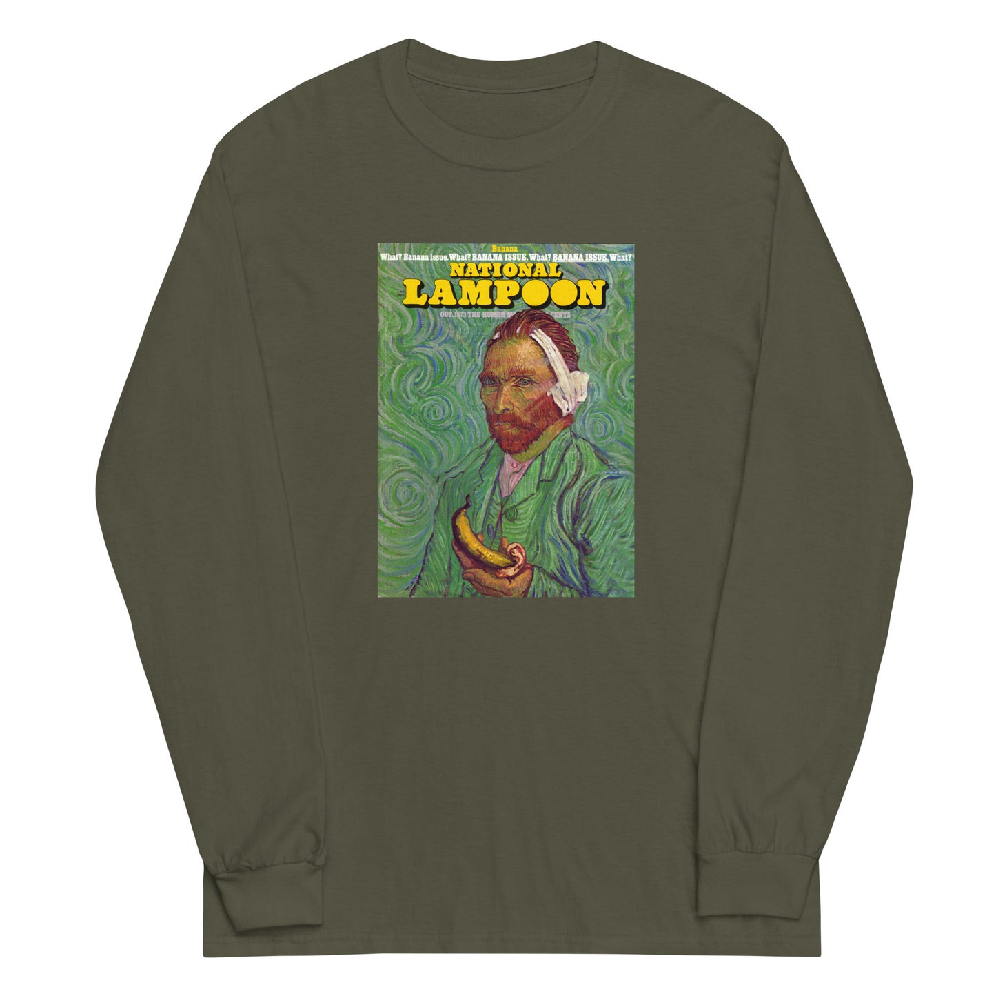 Banana National Lampoon Men’s Long Sleeve Shirt